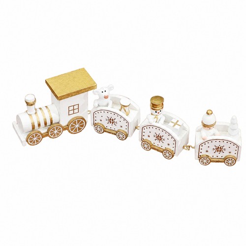 White wooden christmas - white,