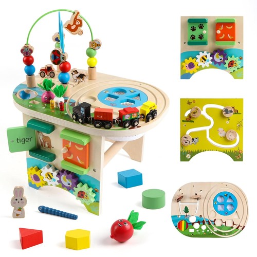 Wooden activity table - table, with
