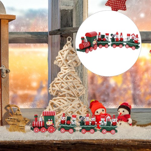 Xmas desktop train ornament - xmas,