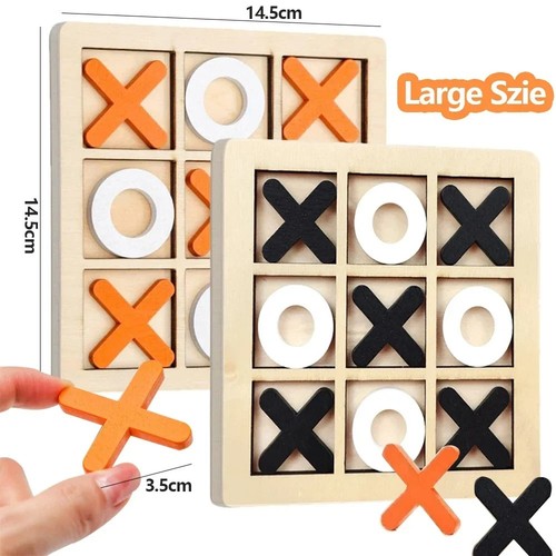 Wooden board tic tac - board, game
