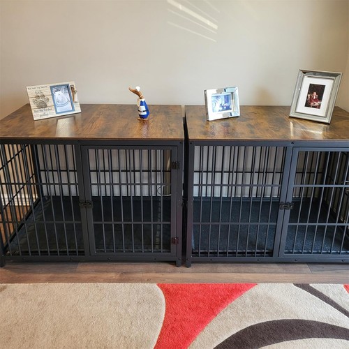 Heavy duty dog - crate, furniture