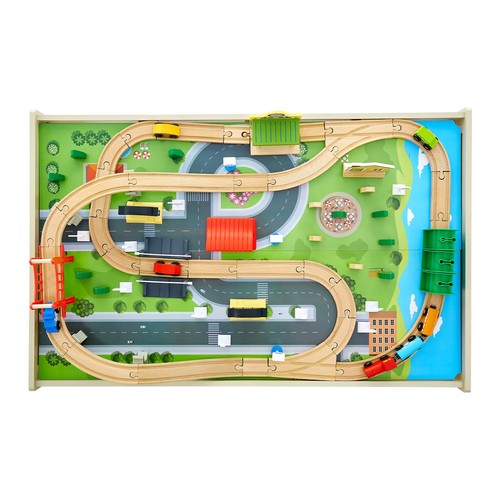 Train table multicolor - train, 84