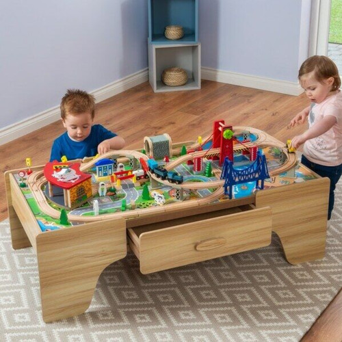 Wooden train squirrel play - squirrel,